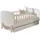 58 aufm Kessel BABYBETT Karilynn 147x68x77 aus MDF+Massivholz in Weiß | Gr.: onesize