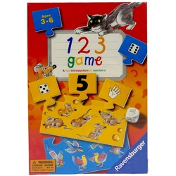 Ravensburger Lernspiel 123 Game 243877 Zahlenspiel Kinder Lernspiel Würfel NE...