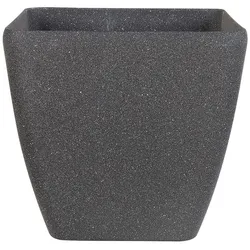 Blumentopf dunkelgrau quadratisch 34 x 34 x 34 cm ZELI