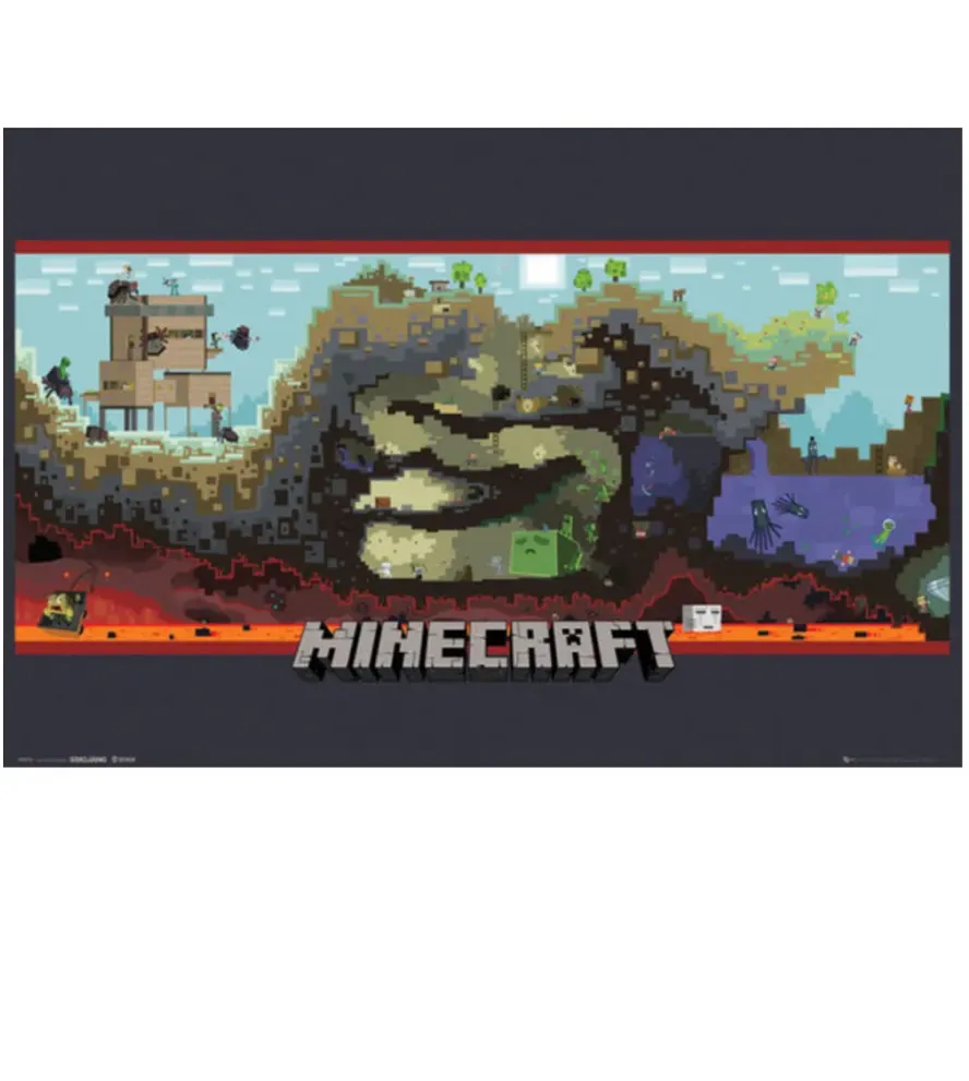 Poster Minecraft - Underground