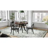 Design Esstisch rund Expanso ausziehbar 110 bis 310 cm Tisch Esszimmer - Braun