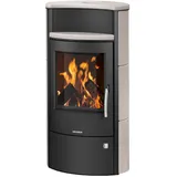 Oranier Kaminofen Pori 7 Keramik Freddo, Korpus Stahl Schwarz 557775