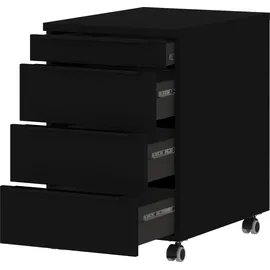 Germania Mailand Rollcontainer 42 x 63 x 60 schwarz