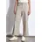 street one studio Paperbag-Hose High Waist Beige 44