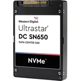 Western Digital Ultrastar DC SN650 - 1DWPD 7.68TB, ISE, 2.5" / U.3 / PCIe 4.0 x4 (0TS2374 / WUS5EA176ESP5E3)