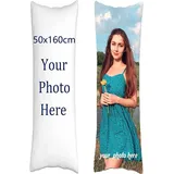 YGFADH Personalisiertes Kissen Fotokissen Doppelseitig mit Eigenen Foto & Text | Beidseitig Kissen mit Foto- mit Bild Selbst Gestalten Fotogeschenk für Sofakissen Dekokissen