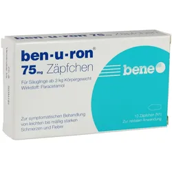 Ben-u-ron 75 mg Suppositorien 10 St