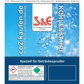 Cago 3 x CO2 Zylinder + 3 Füllung