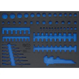 BGS Werkstattwageneinlage 3/3 4020-5, leer, für Art. 4020