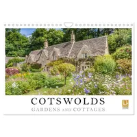 Calvendo Cotswolds Gardens and Cottages (Wall Calendar 2026 DIN