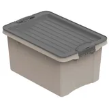 Rotho Stapelbox Compact A5 4,5 l Cappucchino