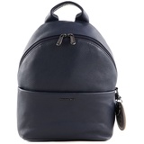 Mandarina Duck Damen Mellow Leather Backpack/DRSS, Dress Blue