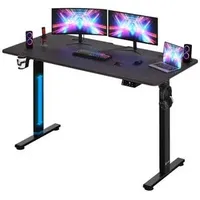 CASARIA Gaming-Tisch elektrisch höhenverstellbar braun