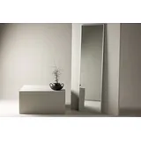 BOURGH Ganzkörperspiegel DALTON Standspiegel / Wandspiegel 220x67cm - großer moderner Spiegel, mit silbernem Rahmen