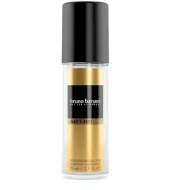 Bruno Banani Man's Best Deo Spray 75ml - Lang anhaltender Schutz