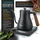 Arendo Edelstahl Wasserkocher 0,5 l Schwarz