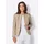 CREATION L Leinen-Viskose-Blazer in beige | Gr.: 40