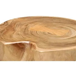 vidaXL Beistelltisch-Set 2 Stk. Akazienholz Massiv : Farbe - Braun