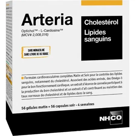 NHCO Arteria Cholesterin Und Blutfette 2x56 Kapseln