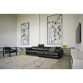 xlmoebel Ecksofa Prianera L-Form Sofa mit hochwertiger Polsterung, Hergestellt in Europa schwarz