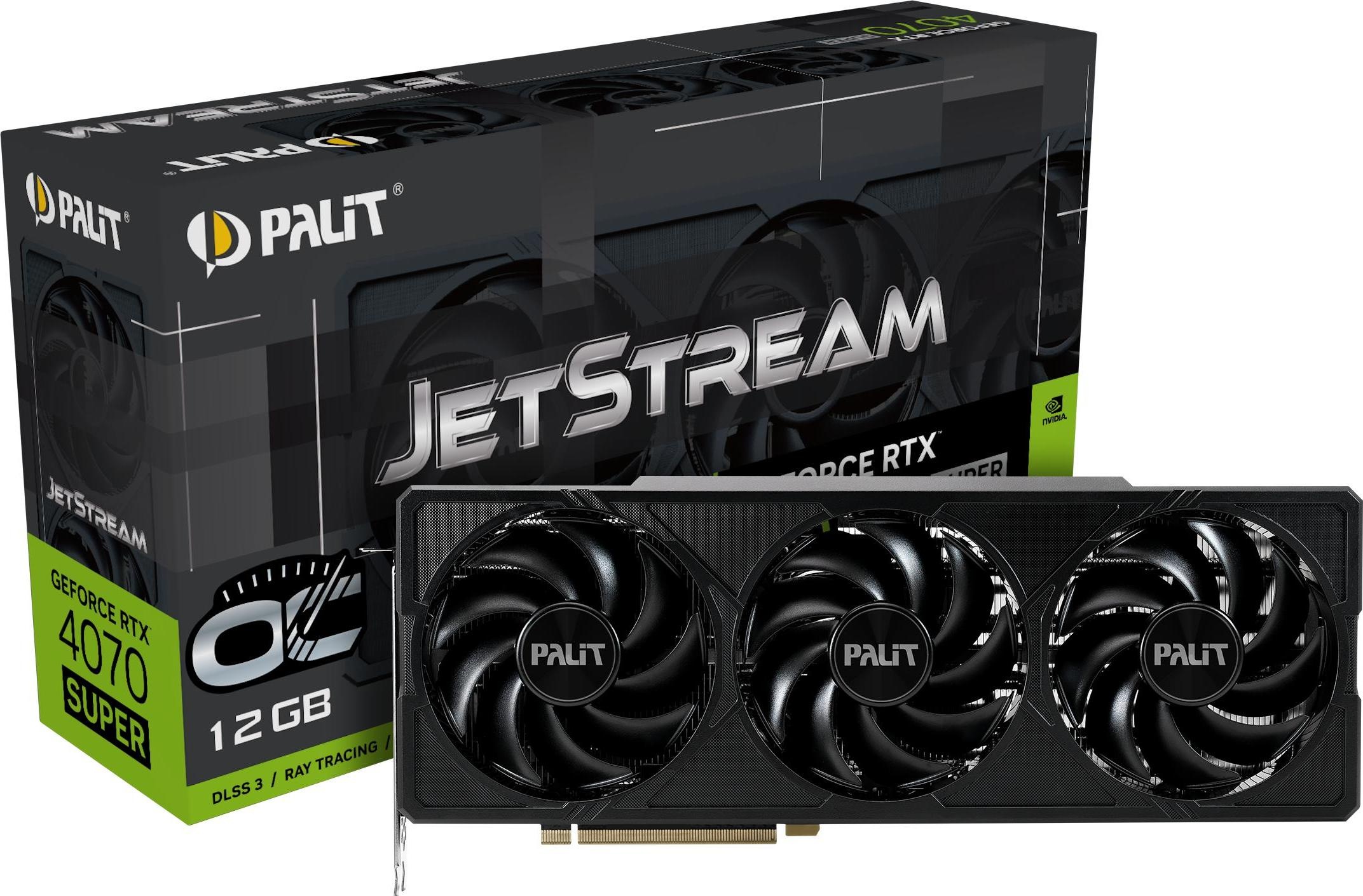 Palit GeForce RTX 4070 Super JetStream OC (12 GB), Grafikkarte