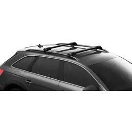 Thule Dachträger Thule mit Skoda Roomster Scout 5-T MPV Dachreling 07-15