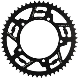 Kettenrad Doppler 53 Zähne - 428 Alu Schwarz Sherco 50