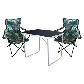 Mojawo Camping Set 3-tlg Schwarz