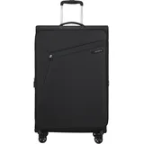 Samsonite Litebeam 4 Rollen Trolley 77 cm mit Dehnfalte black