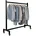 CLP Gisborne Kleiderständer 120x38x120 schwarz