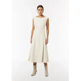 Comma, Maxikleid Midi-Kleid Beige 38