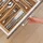 Relaxdays Besteckkasten Schubladeneinsatz mit 6 Fächern Bambus 5 x 25,5 x 35,5 cm natur