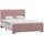 vidaXL Bettgestell 120 x 200 cm Rosa