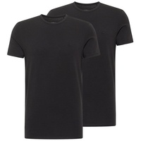 MUSTANG T-Shirt ALLEN 2er PACK - Regular Fit Regular Fit Schwarz S