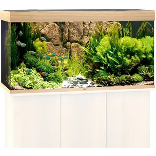 juwel® aquarium Juwel Rio 350 LED Aquarium Set helles holz