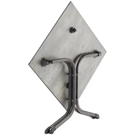 Sieger Klapptisch Polytec (HPL) 80x80 cm, 513031