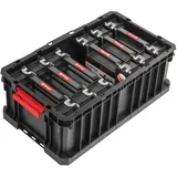 QBRICK System Two Werkzeugkoffer 6x Organizer schwarz