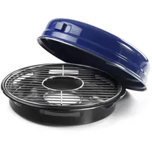 Ibili Gasgrill aus Edelstahl und Edelstahl mit Griff, Grau, Silber