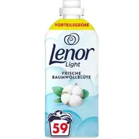 Lenor Light FRISCHE BAUMWOLLBLÜTE Weichspüler flüssig, 1,239 l