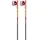 Leki Vertical K Stöcke - White / Neon Red - 110 cm