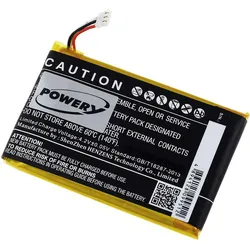 Powery Akku für Bluetooth Laser Maus Logitech MX Master (Stecker beachten)