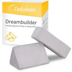 Fantasy Blöcke – Erweiterung für das Dailydream Spiel- und Schlafsofa, Grau