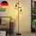 ZMH Vintage Stehlampe 152CM 2-flg. Schwarz