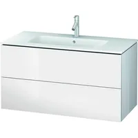 Duravit L-Cube Weiß Hochglanz 102 cm