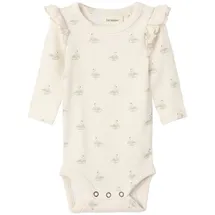 lil' atelier baby Damen Nbfgavo EKO Ls Slim Body Lil Noos, Pastel Parchment, Numeric_56 - numeric_56