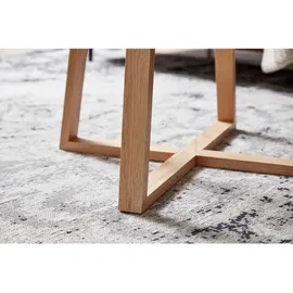Wohnling Couchtisch Braun Eiche 58 x 58 x 47 cm