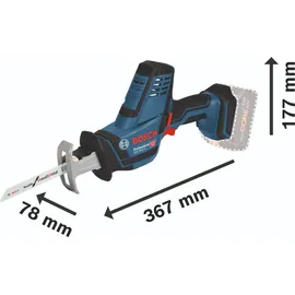 Bosch GSA 18 V-LI C Professional inkl. 1 x 4,0 Ah + Ladegerät