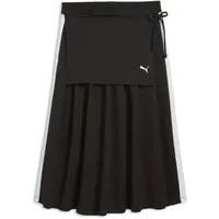 Puma Faltenrock Damen Schwarz M