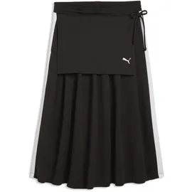 Puma Faltenrock Damen Schwarz M