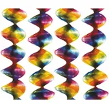 Amscan Sombo 4 Rotorspiralen - Regenbogen